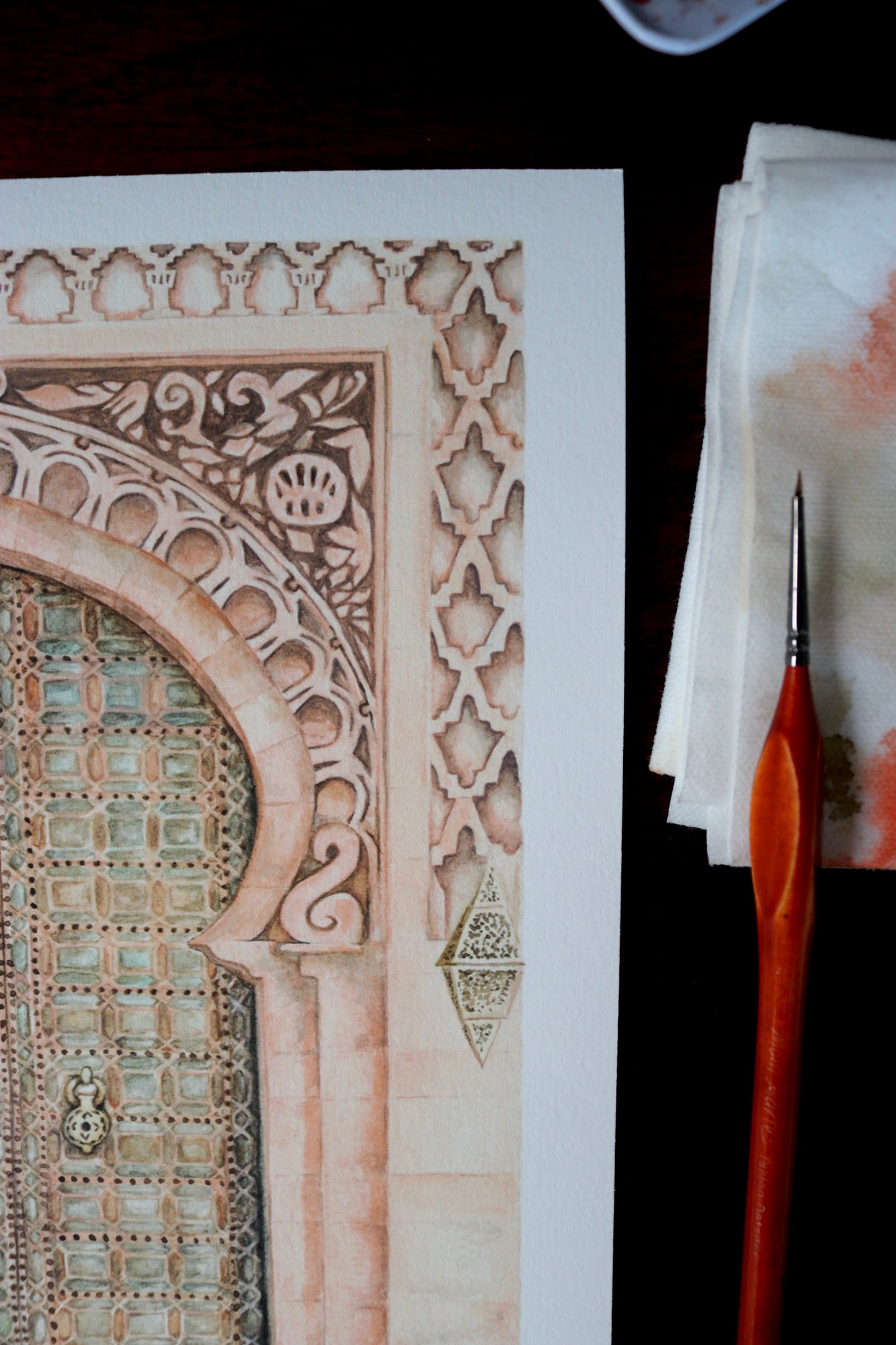 Moroccan Door Fine Art Print