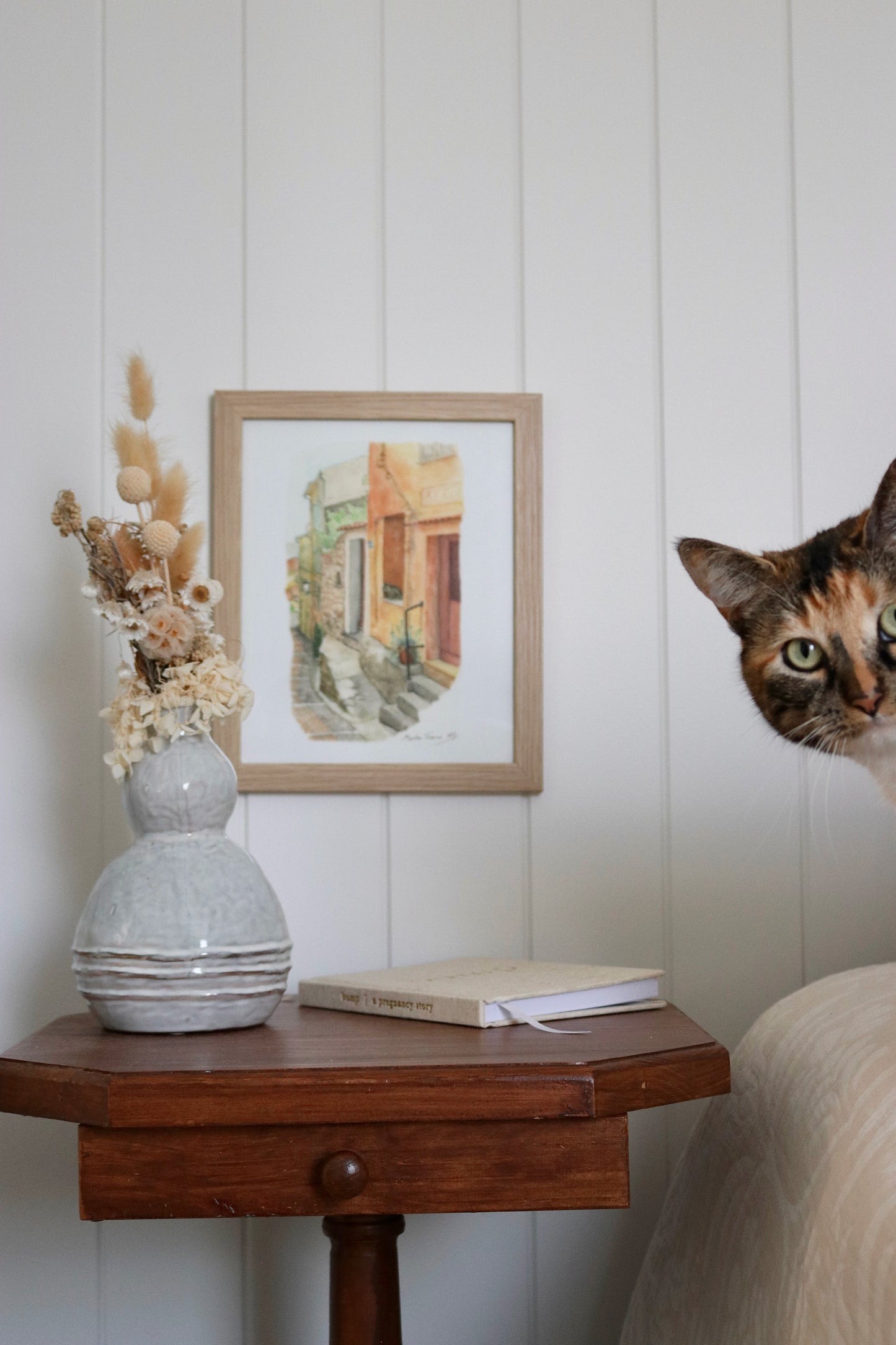 Meow in Menton Fine Art Print