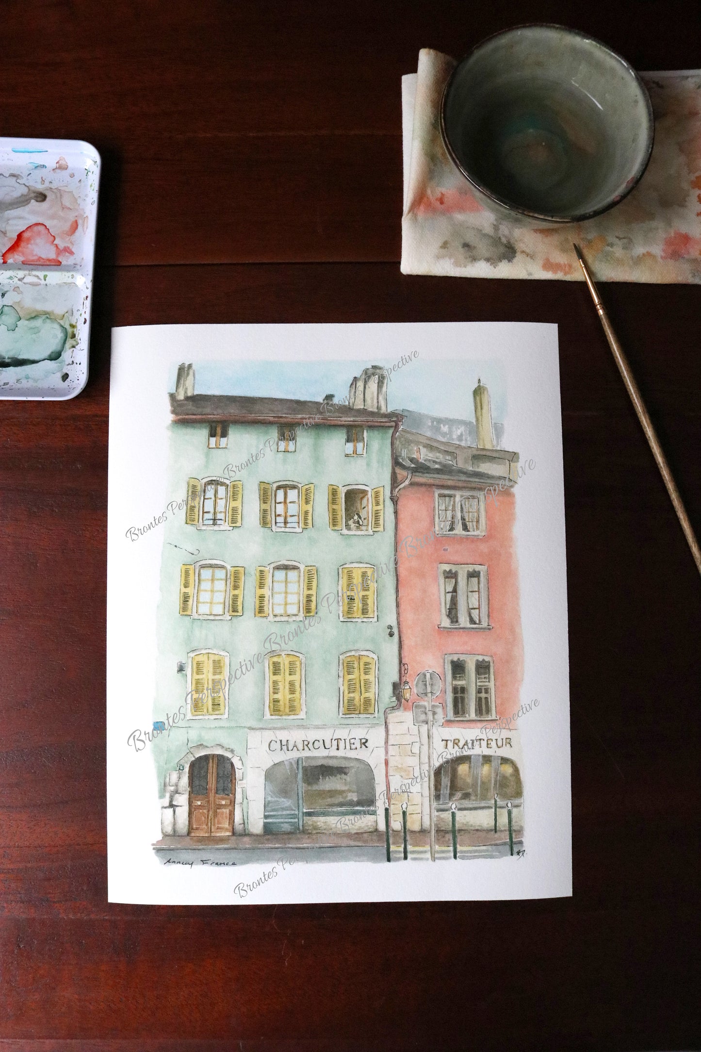 6 Rue Grenette Fine Art Print