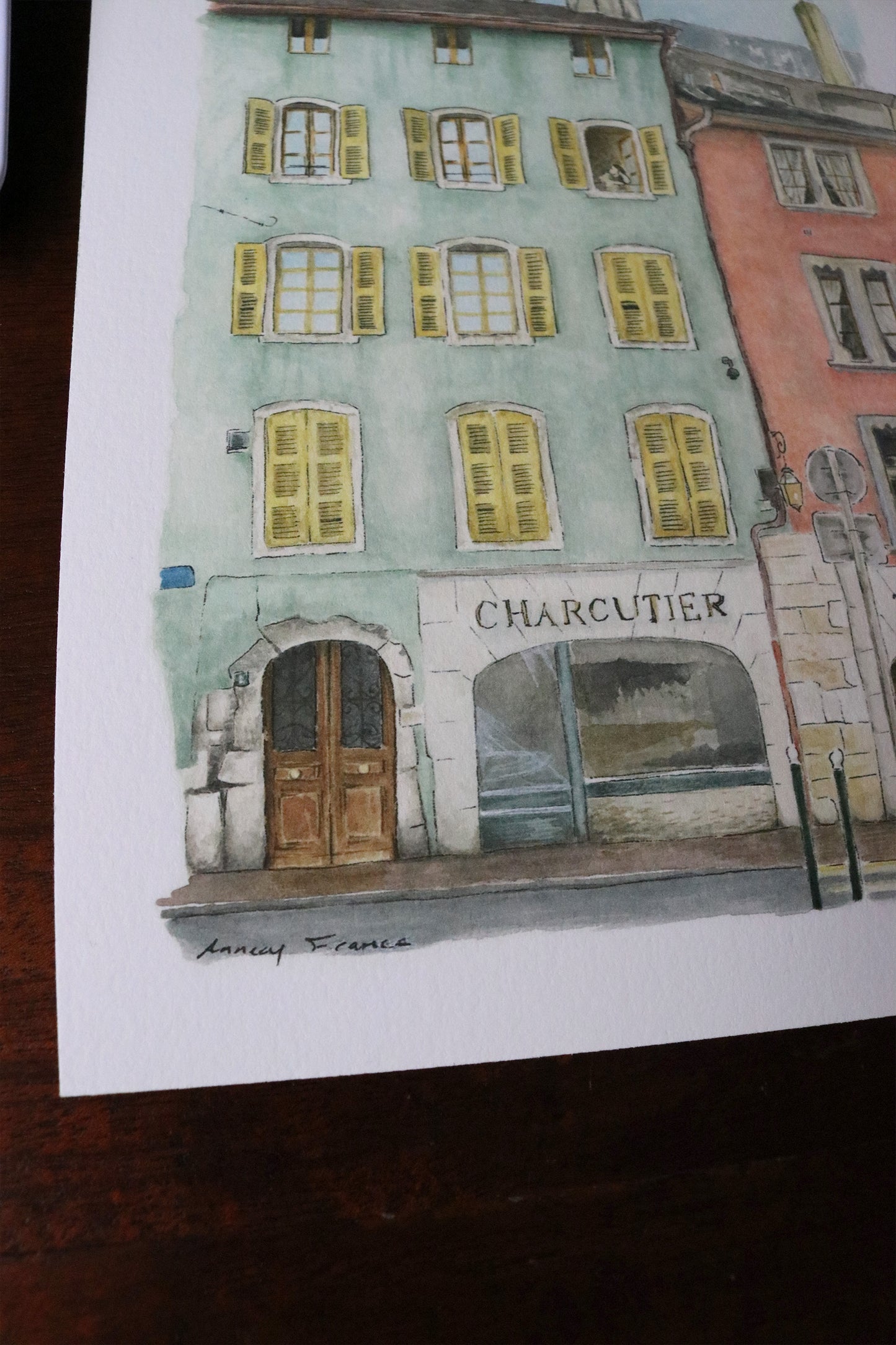 6 Rue Grenette Fine Art Print